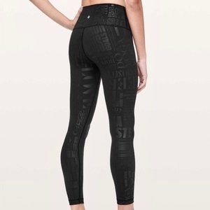 Lululemon SPECIAL EDITION Wunder Under Manifesto